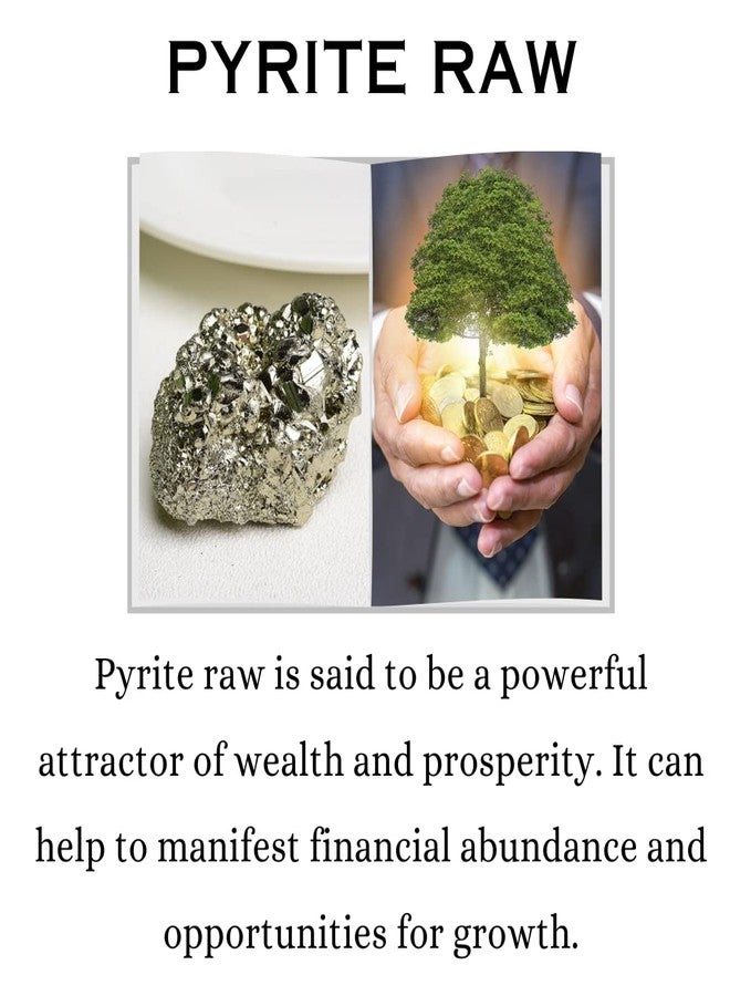 Crystal Divine Pyrite Raw Stone for Home Decor, Meditation, Chakra Healing - Decorative Cluster 45 to 95 Grams 1 Piece - Image 3